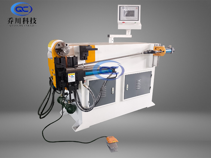 DW-38NC半自動立式液壓彎管機